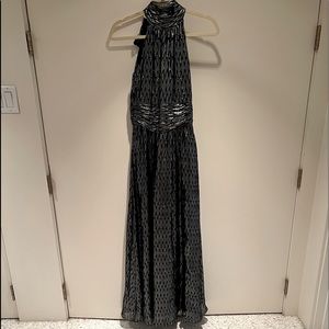 Halston Heritage size 2 halter ball gown